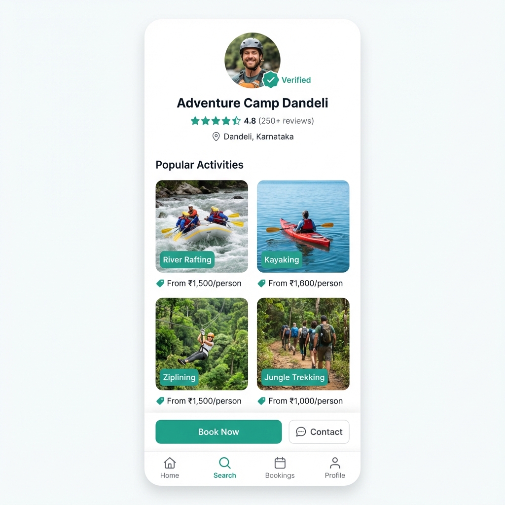 Provider Profile with tagged activities